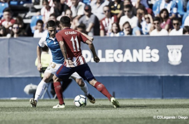 Un buen Leganés cae por la mínima ante el Atlético