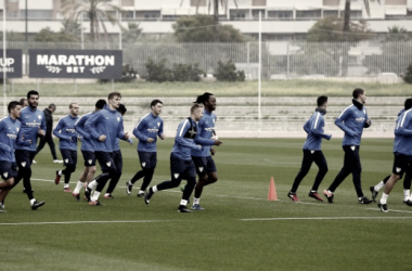 El Málaga ya se centra en el Sevilla