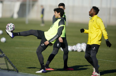 El Granada CF se prepara para visitar al Villarreal y a Osasuna