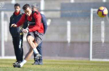 Última sesión antes de recibir al Atlético de Madrid