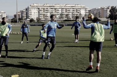 El Málaga se prepara desde este lunes para recibir al Espanyol