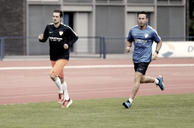 Kuzmanovic ya entrena como malaguista