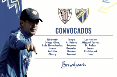 José González facilita la lista de 18 convocados