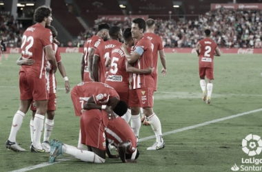 Celebración de un gol | Foto: LaLiga Santander