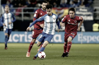 El Numancia se lo cree y apea de la Copa del Rey al Málaga