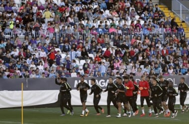 Los niños y niñas serán protagonistas en el Málaga - Espanyol