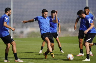 El Granada CF de Robert Moreno realiza su primera doble sesión de entrenamiento