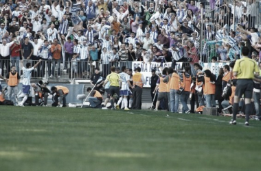 Este sábado será el último partido en La Rosaleda esta temporada. Fuente: MálagaCF