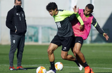 Jesús Vallejo, baja para el partido contra el Huesca