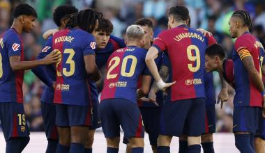 Real Betis vs Barcelona: puntuaciones del Barcelona, jornada 16 de LaLiga EA Sports