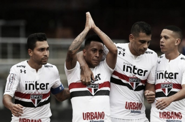 Com Cueva no time titular, São Paulo recebe Bragantino buscando manter sequência de vitórias