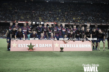 Victoria del FC Barcelona ante el Arsenal en el Trofeo Joan Gamper