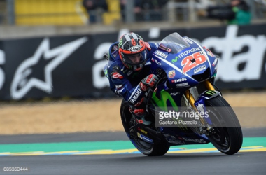 MotoGP: All Yamaha front row in Le Mans