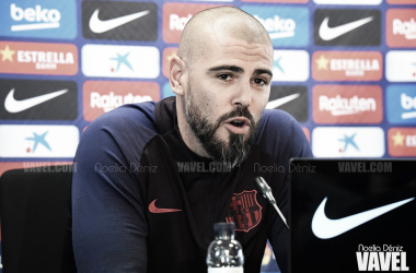 Víctor Valdés: "Son sentimientos muy fuertes"