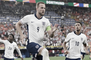 Kane comemora classificação da Inglaterra para a final da Eurocopa