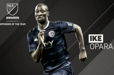 Opara, mejor defensor de la MLS