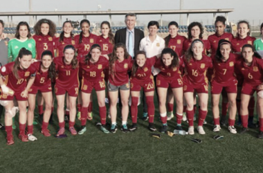 Estreno aplastante de la Selección femenina sub-17 en la Ronda Élite