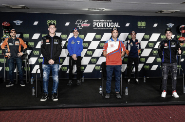 Rueda de prensa del Gran Premio 888 de Portugal 2021