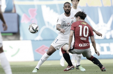 Eduardo Neto comemora vitória do Oita Trinita e fala em manter boa na equipe