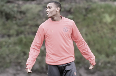 Martial piensa en positivo