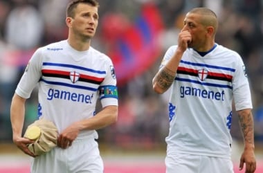 Sampdoria, Gastaldello e Palombo in conferenza stampa: "Sostenete la squadra"