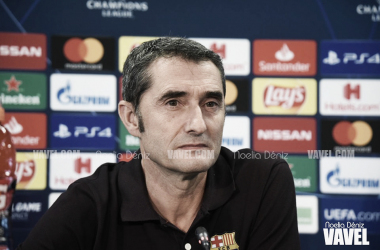 Ernesto Valverde: "Tenemos un equipo para poder ganar todo"