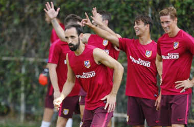 Griezmann y Godín se ausentan de la sesión de tarde