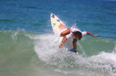 Surf: Analí Gómez se impone en el sur