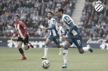 Raúl de Tomás, tres goles en tres partidos