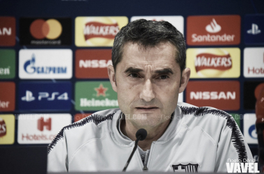 Ernesto Valverde: "Tenemos que plantearnos el partido como si no hubiese habido ida"