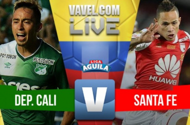 En Partido Discreto Deportivo Cali empató 0-0 con Independiente Santa Fe