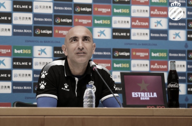 Abelardo: "Es un partido de seis puntos, pero no es una final"