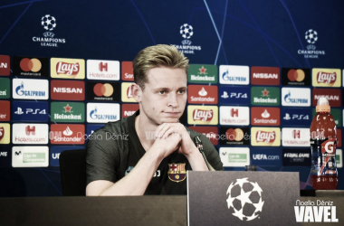 Frenkie de Jong: “Disfruto mucho en este equipo”