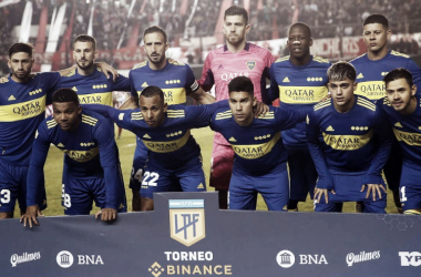 El once titular de Boca ante Barracas (Foto: Boca Juniors).