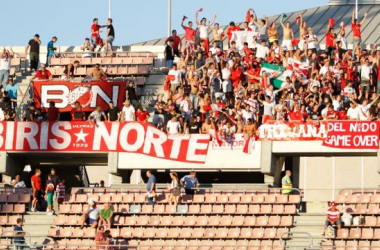 Altercados entre ultras de Granada y Sevilla, previos al partido