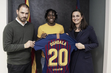 Asisat Oshoala, nuevo refuerzo para el femenino