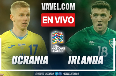 Resumen y goles: Ucrania 1-1 Irlanda en UEFA Nations League 2022