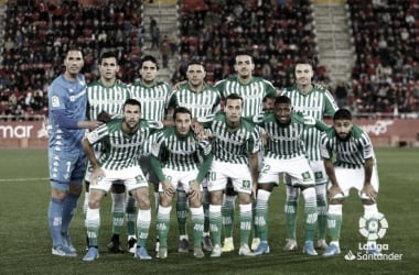 Mallorca C.F. - Real Betis: puntuaciones del Real Betis, 15ª jornada de LaLiga