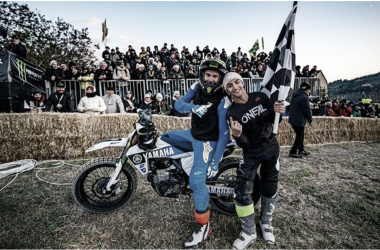 Bartolini y Baldasarri 100 km dei Campioni/ Fuente: MotoGP
