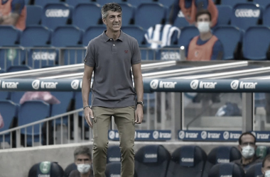 Imanol Alguacil: "Estoy más orgulloso que nunca de ser entrenador de la Real y de mis jugadores"