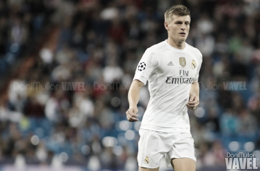 Toni Kroos sufre una lesión en el glúteo medio izquierdo