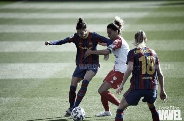 Jenni Hermoso, máxima goleadora de la historia del FC Barcelona Femenino