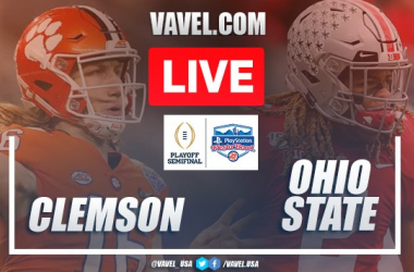 Clemson Tigers vs. Ohio State Buckeyes: Live Stream, Score Updates in College Football Semifinal (29-23)