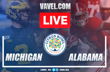 Michigan vs. Alabama: LIVE Stream Online and Score Updates (16-35)