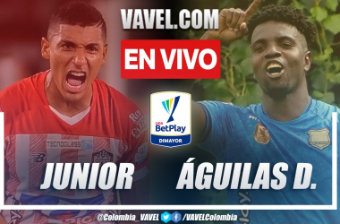 Resumen y goles: Junior 2-1 Águilas Doradas en fecha 5 de Liga BetPlay 2022-I
