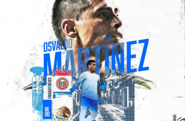 Osvaldo Martínez refuerza al Club Puebla