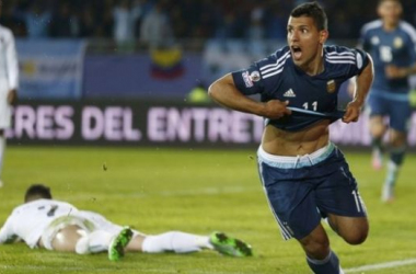 Aguero Header Helps Argentina Defeat Uruguay 1-0