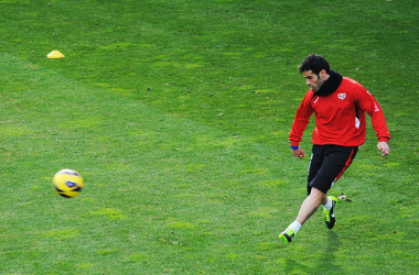 Estudio del rival y futvoley en el entrenamiento del Rayo