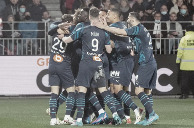 Gérson marca, Olympique de Marseille deslancha no segundo tempo e goleia Brest