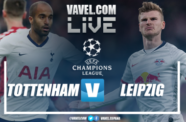 Resumen del Tottenham Hotspur&nbsp; 0-1 RB Leipzig en la ida de los Octavos de la Champions League 2020